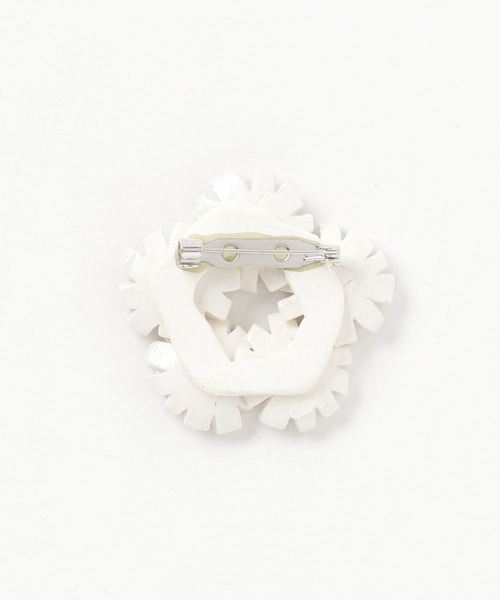 tone（トーン）の「【irodori】花のbroach（ナデシコcircle）（ブローチ/コサージュ・レディース・その他・FREE）」の2枚目の写真