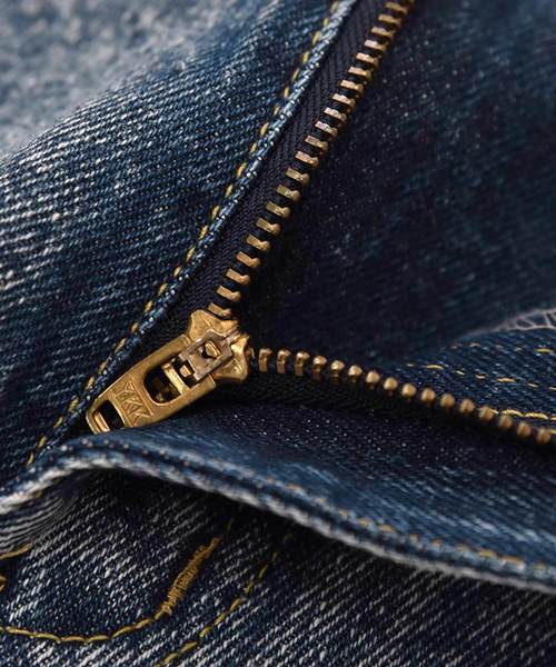 MinoriTY（マイノリティ）の「ヒョウ柄サイドラインケミカルウォッシュデニムパンツ ジーンズ レオパード（デニムパンツ・メンズ・ブルー系その他/ブルー系その他2・L/M）」の9枚目の写真