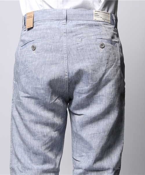 JOURNAL STANDARD（ジャーナルスタンダード）の「☆リネンワークパンツ（その他パンツ・メンズ・ネイビー/グレー/コバルトブルー・SMALL/LARGE/MEDIUM）」の7枚目の写真
