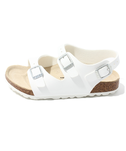 BIRKENSTOCK（ビルケンシュトック）の「【15cm～22cmまで対応】【キッズ】ROMA BFN White(KIDS)（サンダル・キッズ・ホワイト・25/26/27/28/29/30/31/32/33/34/24）」の2枚目の写真