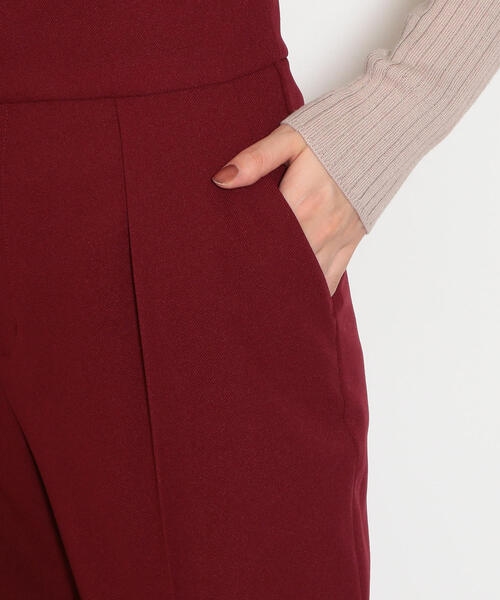 green label relaxing（グリーンレーベルリラクシング）の「FM ハイウエスト センタープレス パンツ（その他パンツ・レディース・ネイビー/ケリー/ワインレッド/マスタード・40/36/34/38）」の12枚目の写真