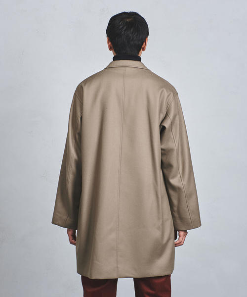 AURALEE(オーラリー)の「<AURALEE(オーラリー)> LT MLTN O/COAT(その他アウター・メンズ・ネイビー/ベージュ・5/3/4)」の8枚目の写真