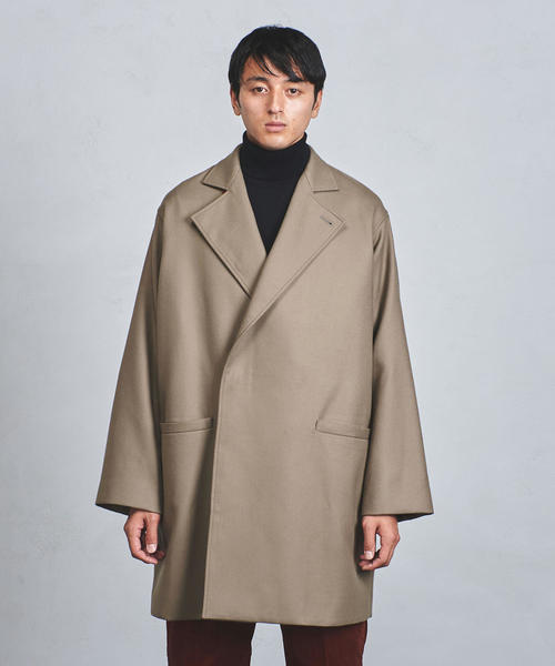 AURALEE(オーラリー)の「<AURALEE(オーラリー)> LT MLTN O/COAT(その他アウター・メンズ・ネイビー/ベージュ・5/3/4)」の7枚目の写真