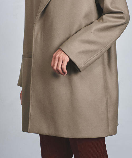 AURALEE(オーラリー)の「<AURALEE(オーラリー)> LT MLTN O/COAT(その他アウター・メンズ・ネイビー/ベージュ・5/3/4)」の16枚目の写真