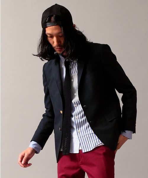 新品 ユナイテッドアローズ ビューティー&ユース TR 2ボタン ブレザー 紺 BEAUTY&YOUTH UNITED ARROWS（ビューティーアンドユース