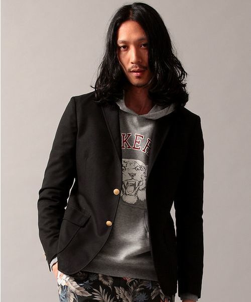 BEAUTY&YOUTH UNITED ARROWS（ビューティーアンドユースユナイテッドアローズ）の「by ∴ TR 2ボタン ブレザー ¨◆ §2（テーラードジャケット・メンズ・ブラック/ネイビー/その他1・SMALL/MEDIUM/LARGE/X-LARGE）」の14枚目の写真