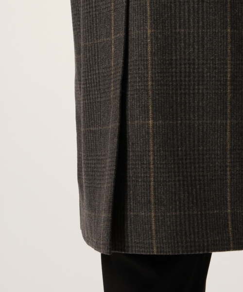 GLOBAL WORK（グローバルワーク）の「ガラメルトンチェスターコート（チェスターコート・メンズ・ダークブラウン/グレー・MEDIUM/LARGE/SMALL/X-LARGE）」の15枚目の写真