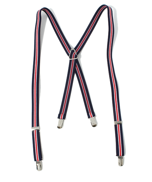 WEGO（ウィゴー）の「WEGO/ゴムサスペンダー（サスペンダー・レディース・ホワイト/ブラック/ネイビー/その他1/その他2/その他3・FREE）」の5枚目の写真