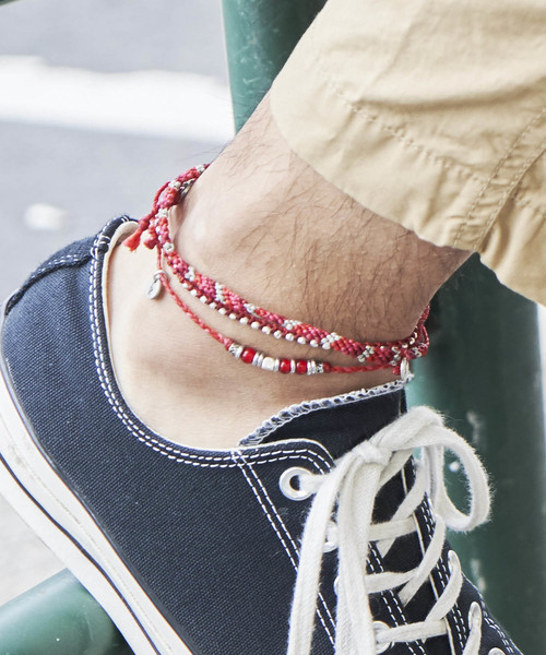 Wakami ワカミ 3コードアンクレット アンクレット Wakami ワカミ のファッション通販 Zozotown