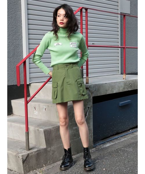 jouetie（ジュエティ）の「カーゴスカパン（その他パンツ・レディース・パープル/カーキ/その他1/ブラック・MEDIUM）」の5枚目の写真