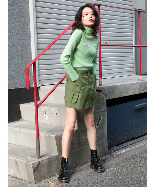 jouetie（ジュエティ）の「カーゴスカパン（その他パンツ・レディース・パープル/カーキ/その他1/ブラック・MEDIUM）」の6枚目の写真