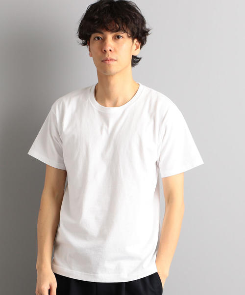 HANES（ヘインズ）の「別注 ［ヘインズ］SC Hanes JAPAN FIT / パックT / Tシャツ ＜2枚組み＞（Tシャツ/カットソー・メンズ・ホワイト・M/S/L）」の2枚目の写真