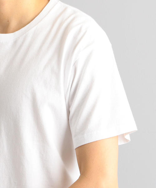 HANES（ヘインズ）の「別注 ［ヘインズ］SC Hanes JAPAN FIT / パックT / Tシャツ ＜2枚組み＞（Tシャツ/カットソー・メンズ・ホワイト・M/S/L）」の10枚目の写真