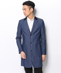 And A | DENIMバイカラーSHOP COAT 2(その他アウター)
