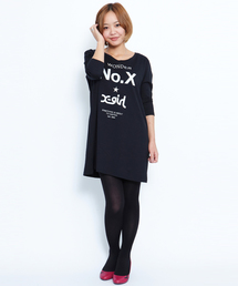 X-girl | No.X H/S TEE DRESS(ワンピース)