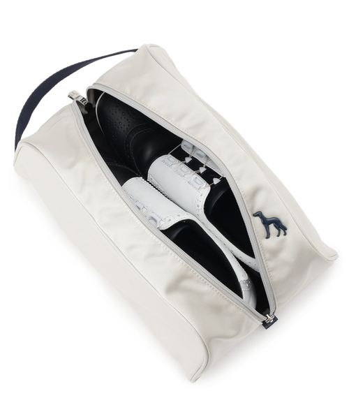 adabat（アダバット）の「ユニセックス シューズバッグ（ハンドバッグ・メンズ・シルバー/ネイビー・00）」の3枚目の写真