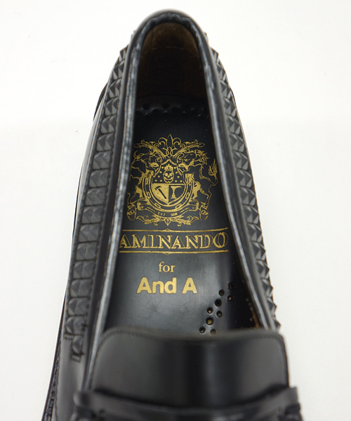 CAMINANDO（カミナンド）の「Ruber Studs Loafer Leather Sole (CAMINANDO)（その他シューズ・メンズ・ブラック/ネイビー/ワインレッド・26.0cm/25.0cm/27.0cm）」の8枚目の写真