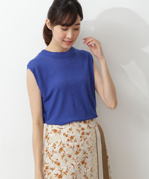 NATURAL BEAUTY BASIC | ウォッシャブルリネンプルオーバー(ニット/セーター)