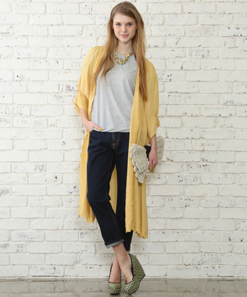 mystic（ミスティック）の「テーパードデニムパンツ（デニムパンツ・レディース・ブルー/ネイビー・2/1）」の2枚目の写真