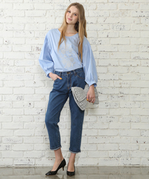 mystic | テーパードデニムパンツ(デニムパンツ)