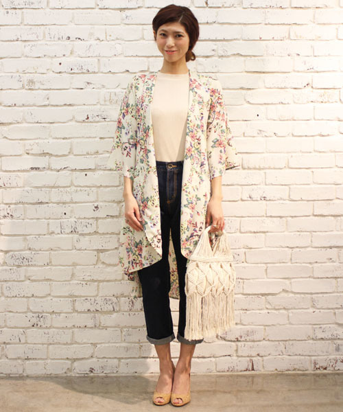 mystic（ミスティック）の「テーパードデニムパンツ（デニムパンツ・レディース・ブルー/ネイビー・2/1）」の8枚目の写真