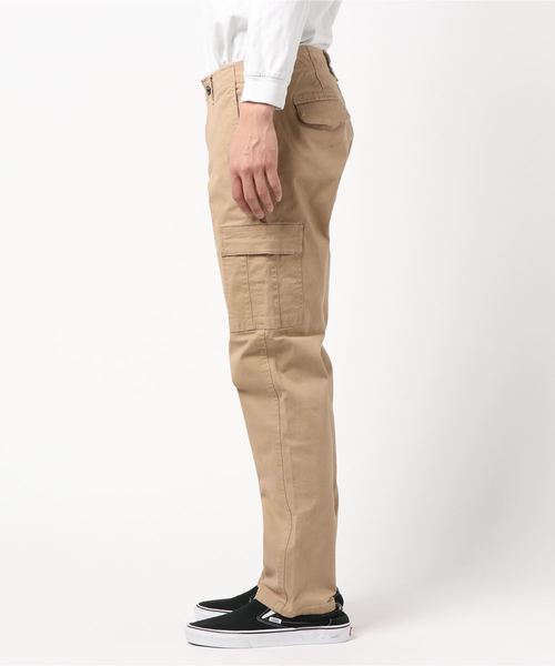 OUTDOOR PRODUCTS(アウトドアプロダクツ)の「OUTDOOR チノストレッチカーゴパンツ(チノパンツ・メンズ・ブラック/ベージュ/カーキ・79/91/76/82/85/88)」の4枚目の写真