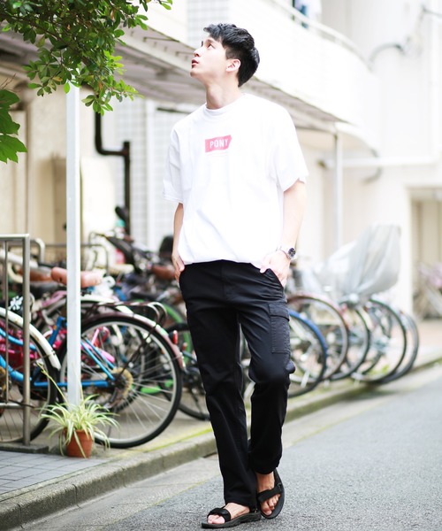 OUTDOOR PRODUCTS(アウトドアプロダクツ)の「OUTDOOR チノストレッチカーゴパンツ(チノパンツ・メンズ・ブラック/ベージュ/カーキ・79/91/76/82/85/88)」の10枚目の写真