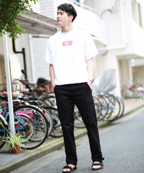 OUTDOOR PRODUCTS(アウトドアプロダクツ)の「OUTDOOR チノストレッチカーゴパンツ(チノパンツ・メンズ・ブラック/ベージュ/カーキ・79/91/76/82/85/88)」の11枚目の写真