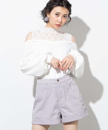 WEGO | WEGO/コーデュロイハイウエストショートパンツ(その他パンツ)