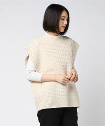 CLANE | CABLE KNIT VEST(ニット/セーター)