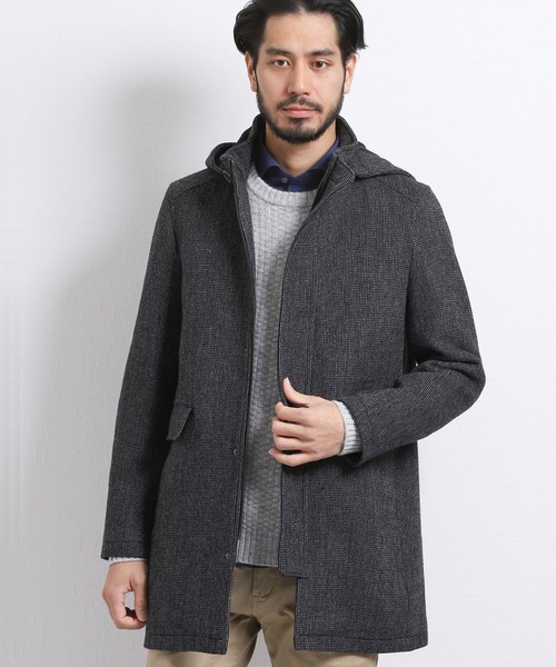 セール アレキサンダージュリアンメンズ Alexander Julian Men ウール混ダブルフェイス フード付きスタンドコート ステンカラーコート Alexander Julian アレキサンダージュリアン のファッション通販 Zozotown セール アレキサンダージュリアンメンズ Alexander Julian Men ウール混ダブルフェイス フード付きスタンドコート ステンカラーコート Alexander Julian アレキサンダージュリアン のファッション通販 Zozotown