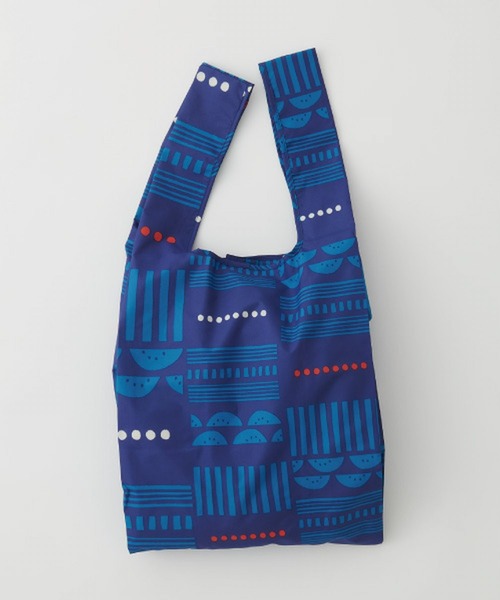 392 plusm(サンキューニプリュスエム)の「water repellent bag BIG(エコバッグ/サブバッグ・レディース・ブラック/ネイビー/グレー/レッド/オフホワイト/イエロー/ブルー/グリーン・BIG(L))」の6枚目の写真