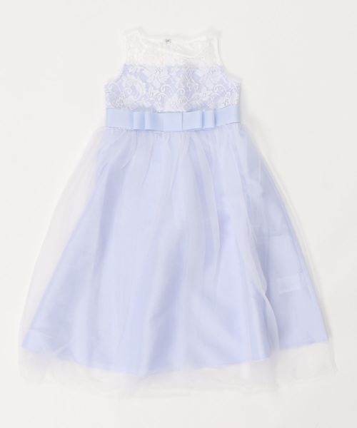 Catherine Cottage(キャサリンコテージ)の「デコルテシースルー レースロングドレス(ドレス・キッズ・ベージュ/ネイビー/レッド/グリーン/サックスブルー/イエロー/ピンク/ライラック・110/120/130/140/150/160)」の20枚目の写真