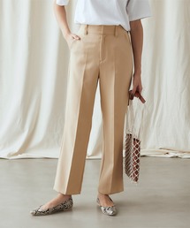 センタープレスフレアパンツ