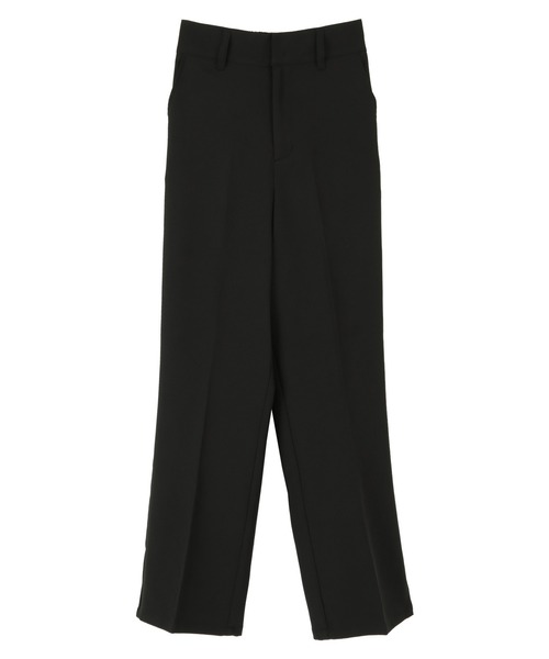 titivate(ティティベイト)の「センタープレスフレアパンツ(その他パンツ・レディース・ブラック/ベージュ/グリーン系その他/ダークオレンジ・M)」の2枚目の写真