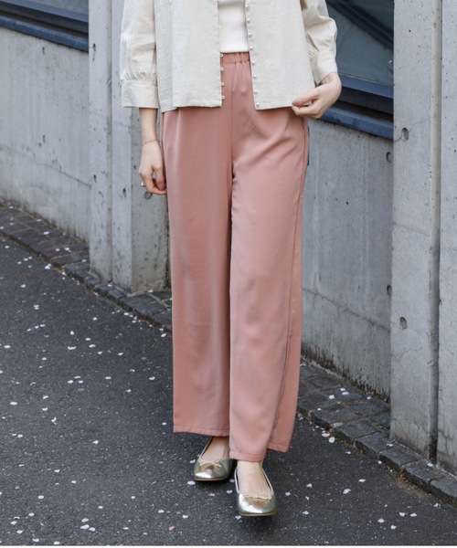 flower(フラワー)の「リリーパンツ(その他パンツ・レディース・カーキ/ピンク・FREE)」の1枚目の写真