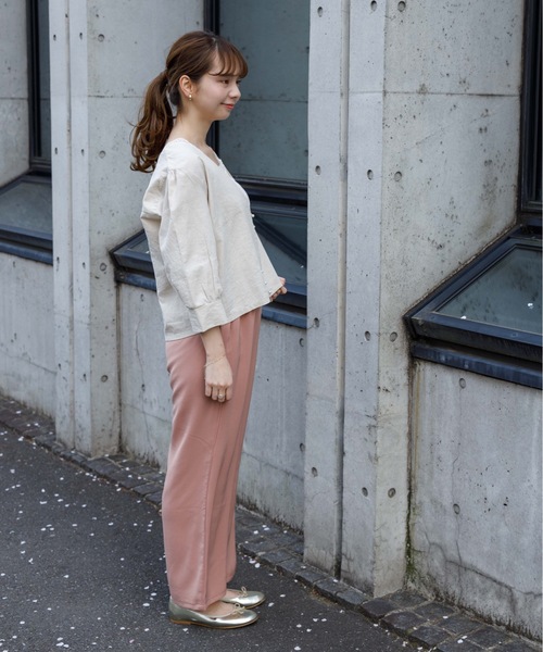 flower(フラワー)の「リリーパンツ(その他パンツ・レディース・カーキ/ピンク・FREE)」の16枚目の写真