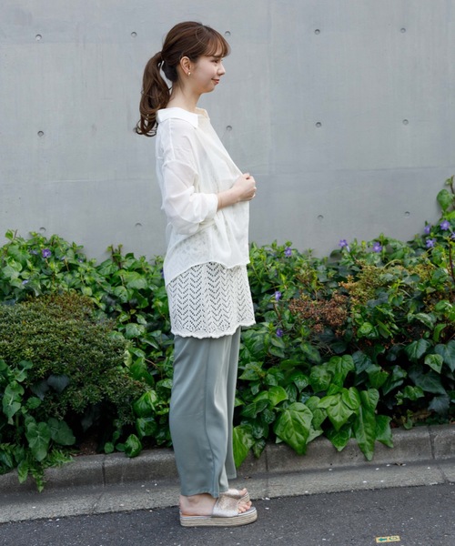 flower(フラワー)の「リリーパンツ(その他パンツ・レディース・カーキ/ピンク・FREE)」の10枚目の写真