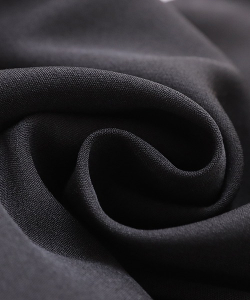 antiqua(アンティカ)の「モードワイドサロペット(サロペット/オーバーオール・レディース・ブラック・M/L)」の2枚目の写真