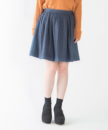 mystic | ウールタックスカート(スカート)
