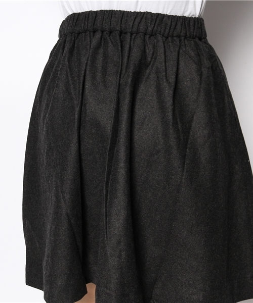 mystic（ミスティック）の「ウールタックスカート（スカート・レディース・ブラック/ピンク/ネイビー/グレー/チャコールグレー・ﾌﾘ-）」の9枚目の写真