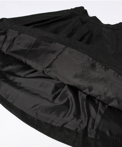 mystic（ミスティック）の「ウールタックスカート（スカート・レディース・ブラック/ピンク/ネイビー/グレー/チャコールグレー・ﾌﾘ-）」の14枚目の写真