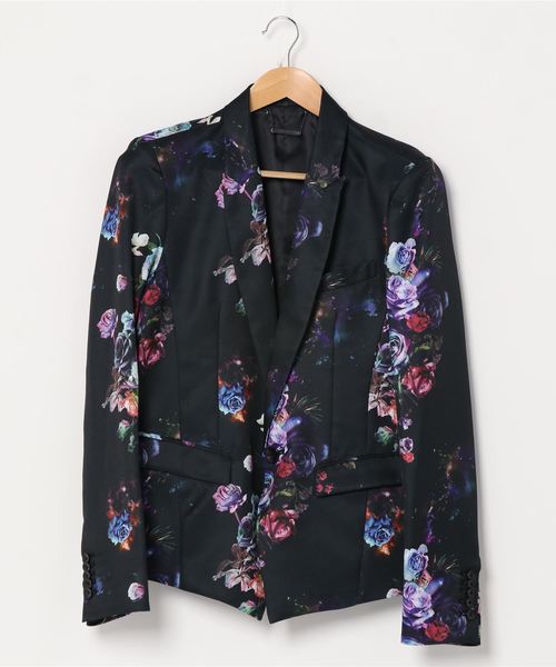 2020AW新作 CIVARIZE フラワー総柄テーラードジャケット 楽天