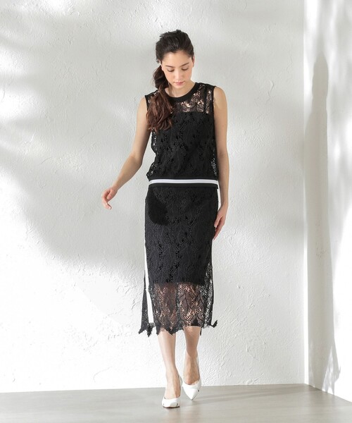 GUILD PRIME（ギルドプライム）の「【GUILD PRIME】レーススカート  