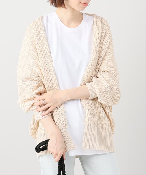 plage◇VERSE 畦編みカーディガン新品