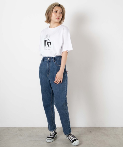 WEGO(ウィゴー)の「WEGO/ガールプリントTシャツ(Tシャツ/カットソー・レディース・ホワイト・SMALL/MEDIUM/LARGE)」の14枚目の写真