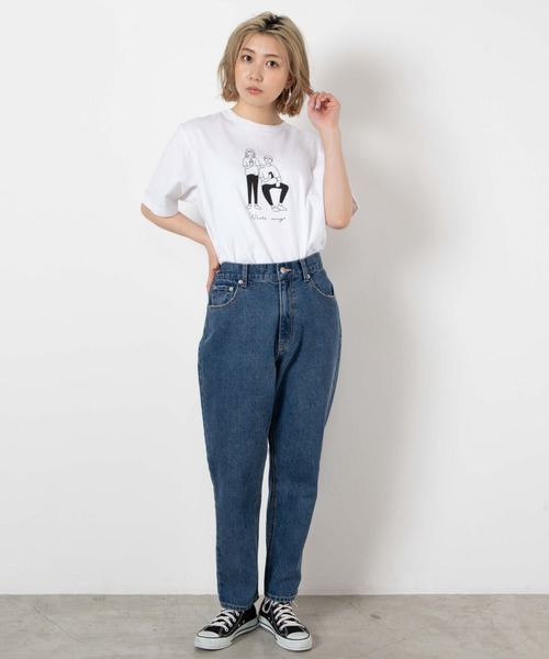 WEGO(ウィゴー)の「WEGO/ガールプリントTシャツ(Tシャツ/カットソー・レディース・ホワイト・SMALL/MEDIUM/LARGE)」の13枚目の写真