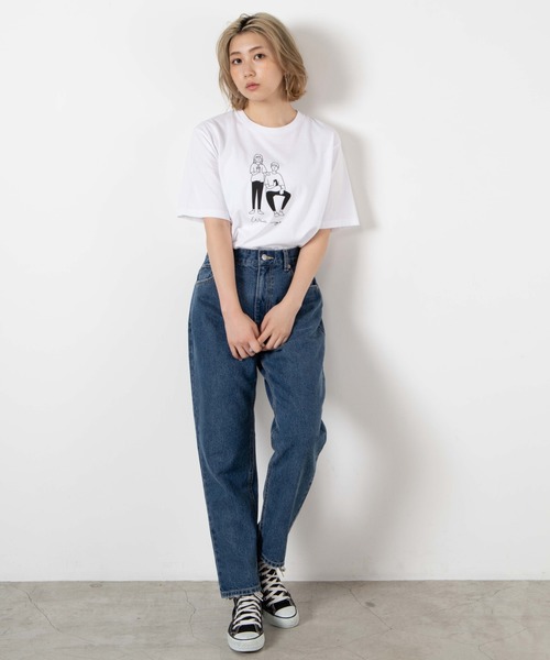 WEGO(ウィゴー)の「WEGO/ガールプリントTシャツ(Tシャツ/カットソー・レディース・ホワイト・SMALL/MEDIUM/LARGE)」の12枚目の写真