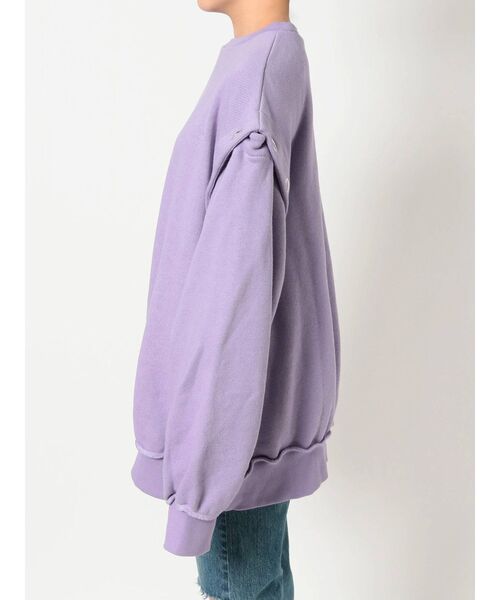 jouetie（ジュエティ）の「マルチWAYプルオーバー（スウェット・レディース・ブラック/グリーン/ラベンダー・MEDIUM）」の17枚目の写真