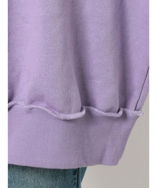 jouetie（ジュエティ）の「マルチWAYプルオーバー（スウェット・レディース・ブラック/グリーン/ラベンダー・MEDIUM）」の21枚目の写真